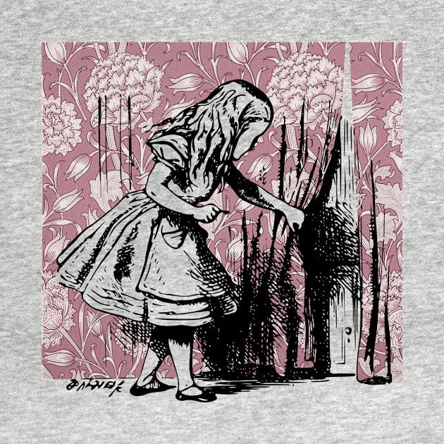 Alice in Wonderland x William Morris by creativewrld